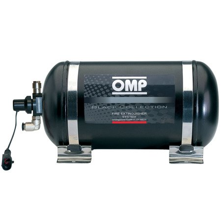 System gaśniczy OMP Black Collection - stalowy, elektryczny 4.25L