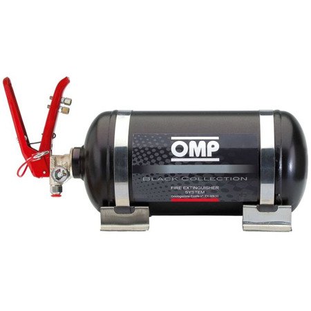 System gaśniczy OMP Black Collection - stalowy, mechaniczny 2.8L